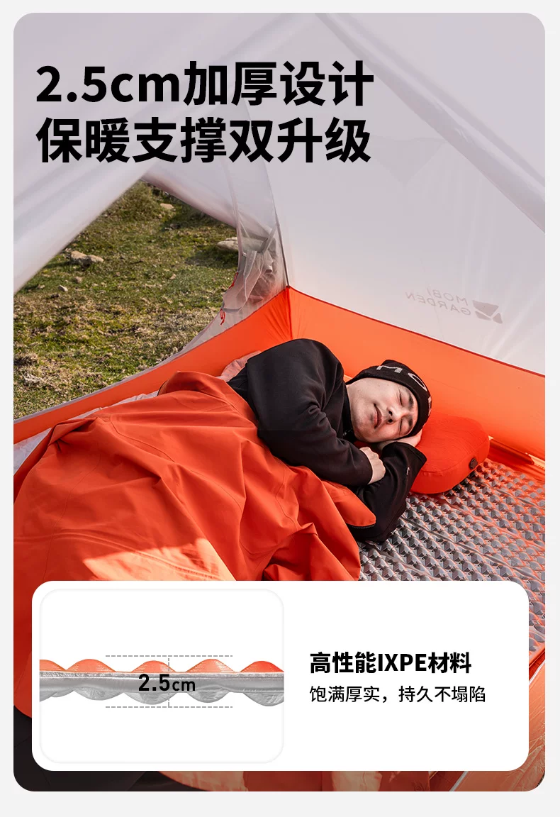 MOBI GARDEN R2.6 Egg Nest Foam Sleeping Pad O1CN01LsPUME1HP5nudJgI4 1075220749