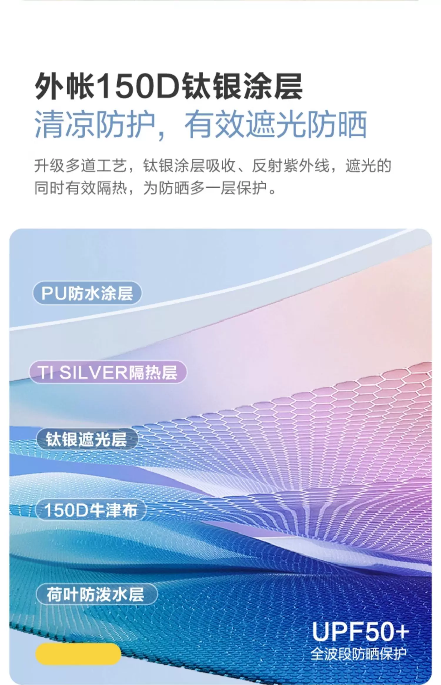 Vidalido Vicore Villa Tent 钛银涂层与拒水
