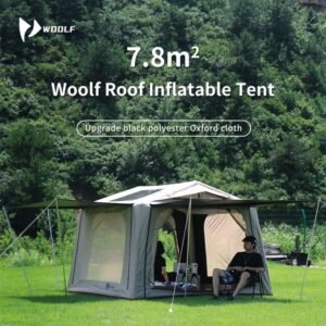Woolf Roof Ridge 7.8 blackout inflatable tent