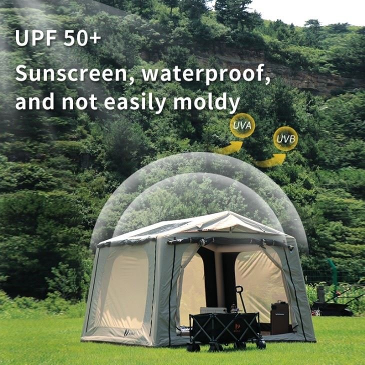 woolf roof ridge 7.8 inflatable tent 5 Woolf Roof Ridge 7.8 blackout inflatable tent