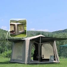 Woolf Roof Ridge 7.8 Pro Canopy Extends On All Four Sides
