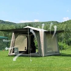 Woolf Roof Ridge 7.8 Pro Ultra-High Doors And Windows