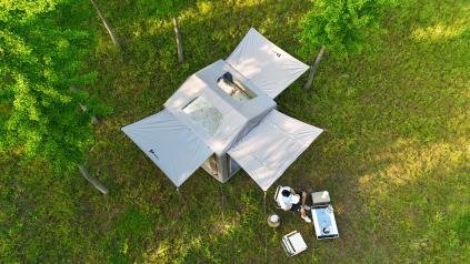 Woolf Roof Ridge 7.8 Pro Woolf Roof Ridge 7.8 pitched outdoors 1